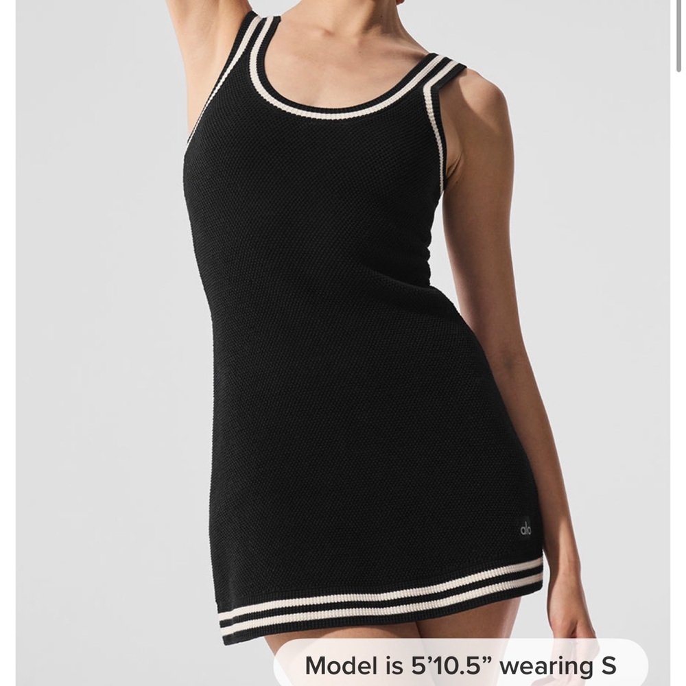 ALO Yoga Tennis Club Sweater Knit Dress